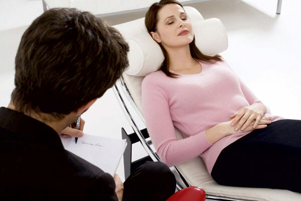 девушка у психолога